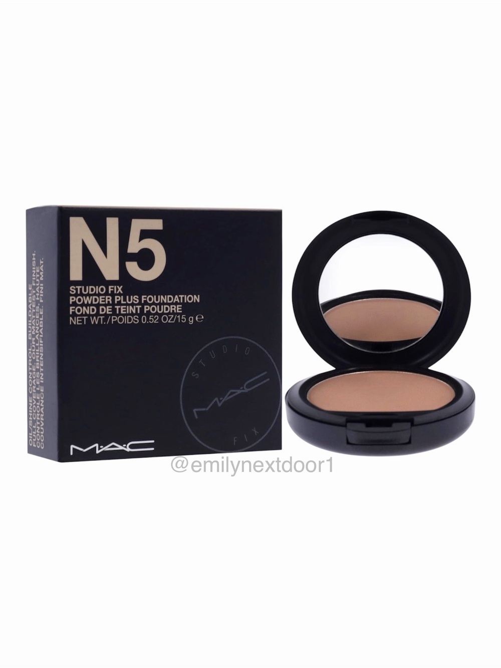 MAC Cosmetics Studio Fix Powder Plus Foundation -N5- [ORIGINAL FORMULA] NEW